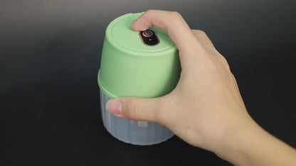 🧄 Mini Electric Food Chopper – Cut Garlic & Onion in Seconds